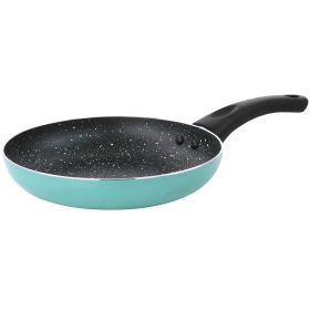 Oster Luneta 8 Inch Aluminum Nonstick Frying Pan in Turquoise