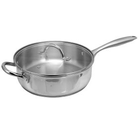 Oster Cuisine Saunders 4.2 Quart Saute' Pan with Lid