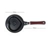 Lovely Heart Shaped Pan Fried Egg Frying Pans Mini Cook Non Stick