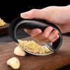 1pc, Stainless Steel Garlic Press, Manual Garlic Mashing Artifact, Kitchen Multi-functional Household Pat Garlic Pressing Garlic Mud Squeeze Garlic To