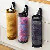 1pc Plastic Bag Holder; Mesh Hanging Storage Dispenser; Foldable; Breathable; Washable Hanging Mesh Garbage Bag Organizer For Plastic Bag Storage; Kit