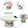 Kitchen Electric Can Opener: Open Your Cans with A Simple Push of Button - Smooth Edge, Food-Safe and Battery Operated Handheld Can Opener  with Manua