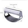 100% Stainless Steel Garlic Press Rocker Garlic Rocker Crusher Garlic Chopper Mincer Press Kitchen Garlic Masher Kitchen Tools