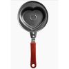 Lovely Heart Shaped Pan Fried Egg Frying Pans Mini Cook Non Stick