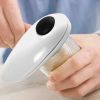 Kitchen Electric Can Opener: Open Your Cans with A Simple Push of Button - Smooth Edge, Food-Safe and Battery Operated Handheld Can Opener  with Manua