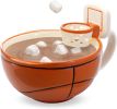 16oz Ceramic Coffee Mug Basketball or Soccer