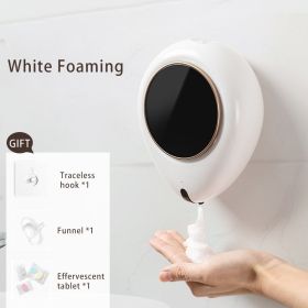 Automatic Liquid or Foam Soap Dispenser Intelligent Infrared Induction foam Hand Washing Machine for Kitchen Bathroom Dispenser (Ships From: China, Color: Hanging  Foam)