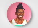 Barack Obama // 10" Round Plate // Political Gift Idea