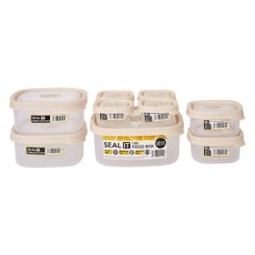 Food Storage Container Set with Easy Locking Lids (Color: White, Type: Food Storage)